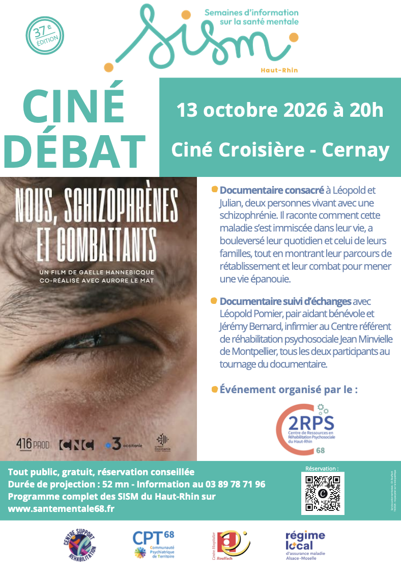 cine debat sism Cernay 2026
