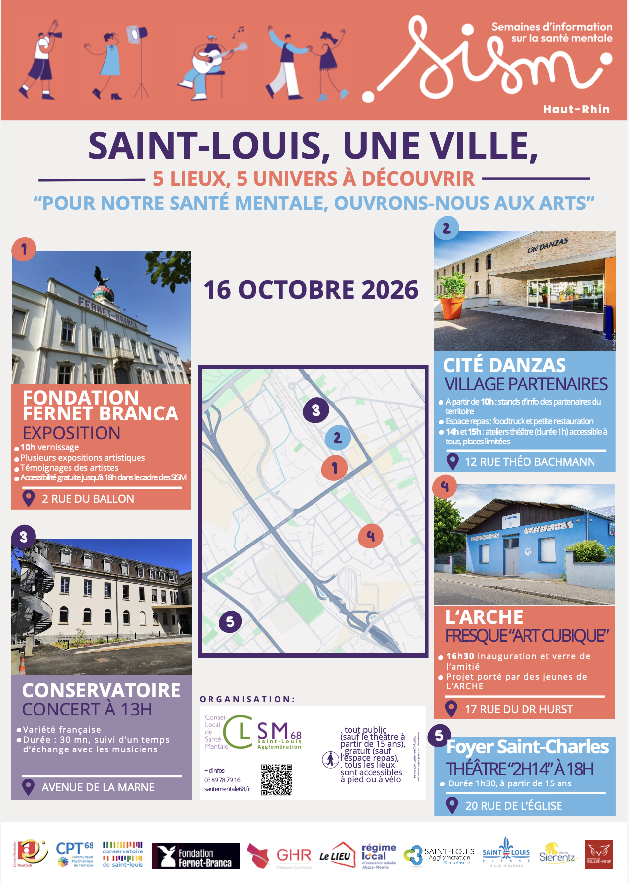 affiche une ville 5 lieux St Louis SISM 2026