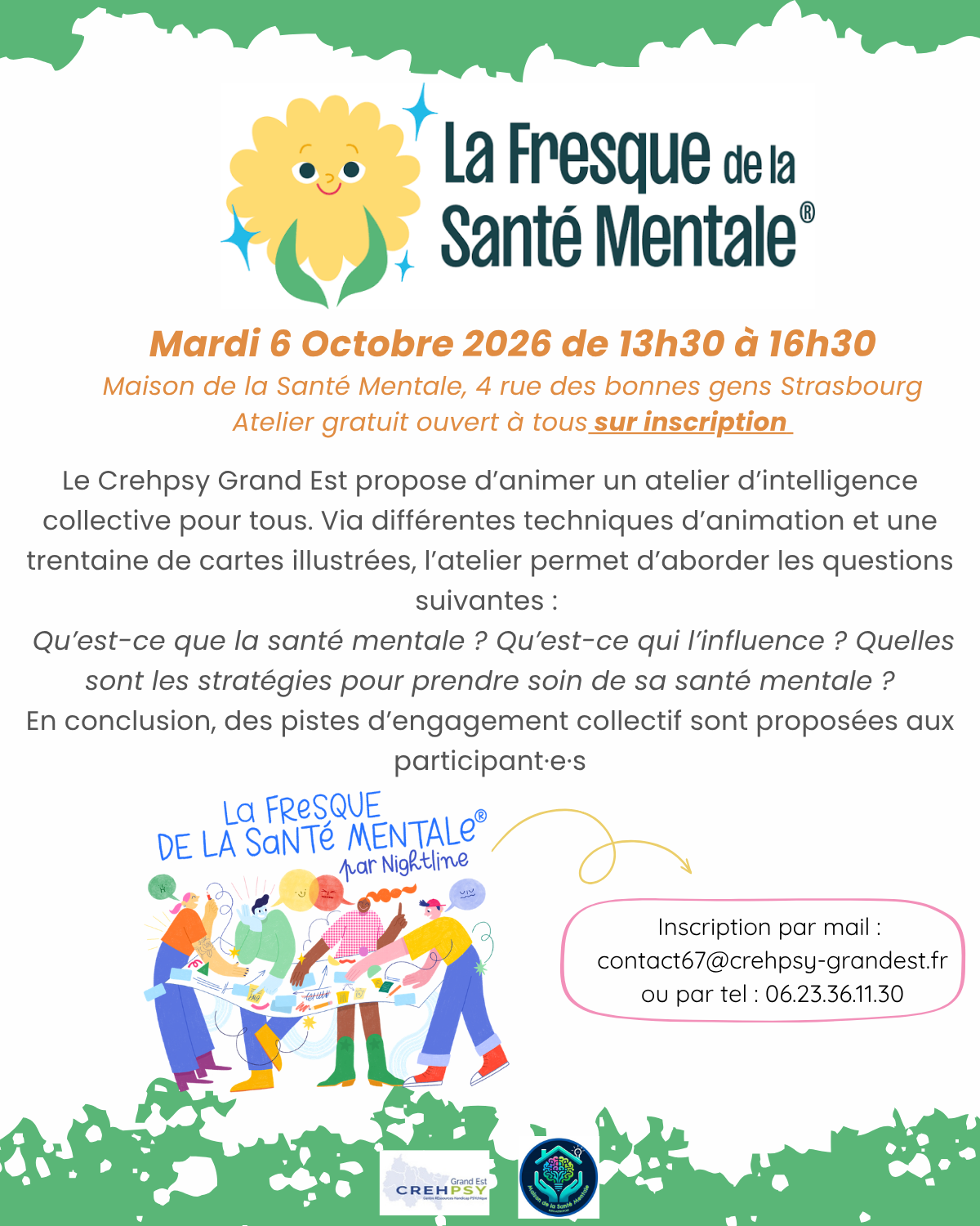Affiche fresque santé mentale MSM