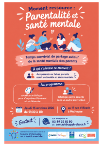 SISM 2026 - Parentalité et santé mentale - 15 Octobre 2026 - SAPPH Alsace