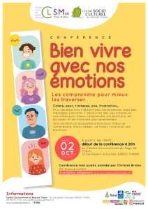 Conférence - Gestion des émotions - CLSM de Thur Doller - vendredi 2 octobre 2026