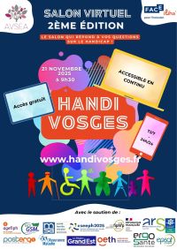 Salon en ligne HANDIVOSGES 21/11/25