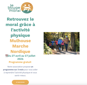 Je bouge pour mon moral MULHOUSE