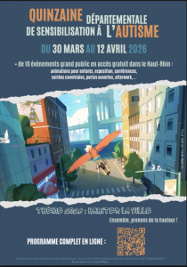 Quinzaine départementale de sensibilisation à l'Autisme du 30/03 au 12/04/2026