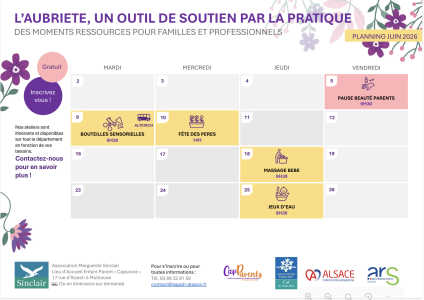 Planning Aubriète JUIN 2026