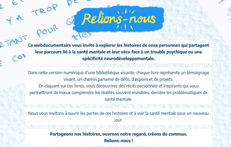 Relions-nous - Webdocumentaires de personnes concernées