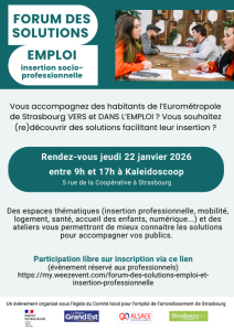 STRASBOURG - FORUM DES SOLUTIONS 