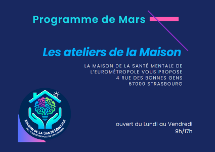 PROGRAMME Maison Santé Mentale MARS 2026