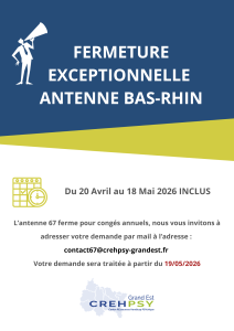 CONGES ANNUELS CREHPSY 67