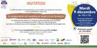 Invitation rencontre autour de la compensation du handicap en emploi/formation 9/12/25