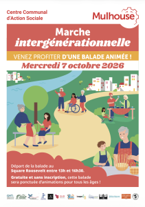 Marche intergénérationnelle - CCAS de Mulhouse
