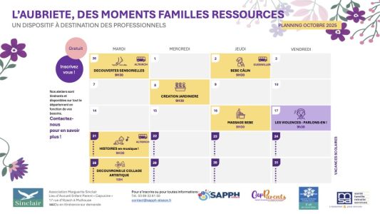 Programme octobre 2025 AUBRIETE