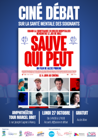 Ciné-débat NANCY 27/10/25 la santé mentale des soignants
