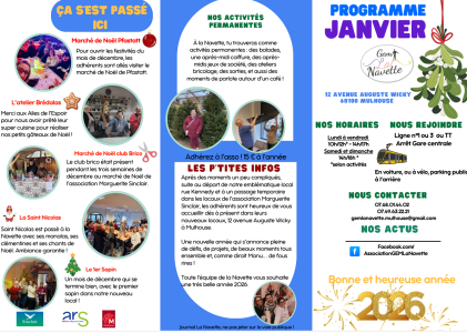 Programme Janvier GEM La Navette